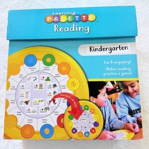 Learning Palette Reading Kindergarten Set 5 Card Kit Alphabet Phonics Vocabulary